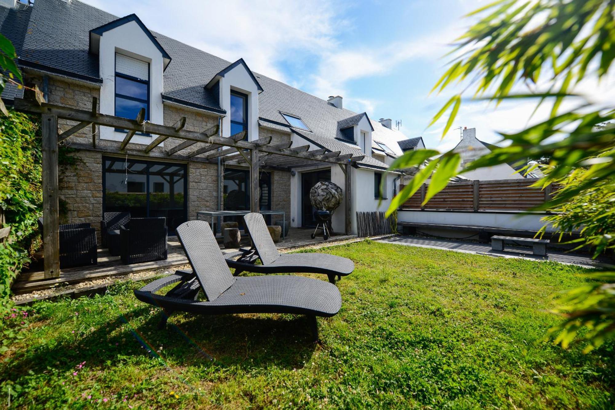 Villa Domaine de la Pointe de Kerhostin à Saint-Pierre-Quiberon Extérieur photo